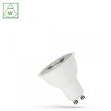 LED GU10 230V 4W SMD 55DEG NW WITH LENS  SPECTRUM