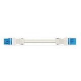 pre-assembled interconnecting cable Eca Socket/plug blue