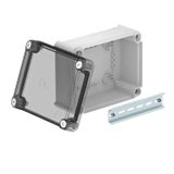T 160 OE HD TR Junction box, closed with high transparent cover 190x150x94