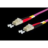 OpDAT patch cord LC-D/LC-D OM4, 7.0 m