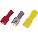 Cable lug (blade receptacle), Insulation: Fully insulated, Conductor c