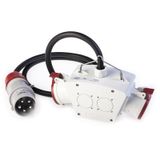 2-WAY ADAPTOR 3P+N+E 32A IP44 W/CABLE