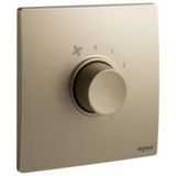 Mallia Senses - 1 gang 100 watts - 5 speeds Fan controller - 230 volts - Dark Bronze