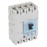 MCCB DPX³ 630 - thermal magnetic - 4P - Icu 100 kA (400 V~) - In 250 A