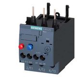 overload relay 17...22 A thermal for motor protection frame size S0, class 10 for mounting onto contactors main circuit: screw auxiliary circuit: screw