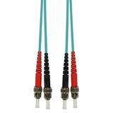 FO Patchcord Duplex ST/ST, 50/125æm OM3, LS0H-3, aqua, 2.0m