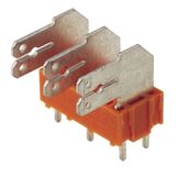 PCB terminal, 7.50 mm, Number of poles: 4, Conductor outlet direction: