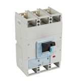 MCCB DPX³ 1600 - thermal magnetic release - 3P - Icu 50 kA (400 V~) - In 800 A