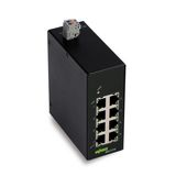 Industrial-ECO-Switch 8 Ports 1000Base-T black
