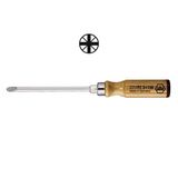 Wooden Pozidriv screwdriver PZ2x100