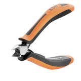 Diagonal-cutting pliers, 120 mm, tapered head, Protective insulation, 