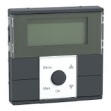 Timer module, anthracite, System M