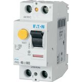 Residual current circuit breaker (RCCB), 40A, 2 p, 30mA, type AC