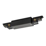 S-TRACK DALI connector with feed-in facility, black