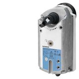 GMA131.9E - Electromotoric rotary actuator with spring-return for ball valves, AC/DC 24 V, 3-position, 7 Nm, 90/15 s