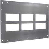 Cover plate slotted IP41 350x600 (WxD) galvanised