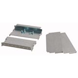 Partition box for XF modules, busbar on top, HxW=200x600mm