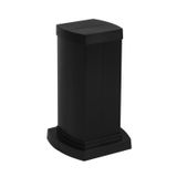 Mini column direct clipping 4 compartments 0.30m black