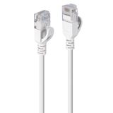 0.3m Cat.6A U/FTP LSZH Ultra Slim Network Cable, Grey RJ45, M/M, 500MHz, Copper, 30AWG