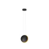 Sandy Black & Gold Aluminium LED 7 Watt 230 Volt 99Lm 3000K IP20 D: 20 H: 120 cm Adjustable Height Rotatable