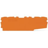 2000-2196 End and intermediate plate; 0.7 mm thick; orange