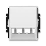 5014E-A00400 01 Cover plate for angled LED insert or for PanduitTM communication elements