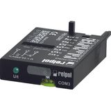 COM3 universal time modules. Multifunction time modules (8 time functions; 8 time ranges). AC/DC input voltages. Mounting: combinable to relay R15 - 3 CO (2 CO) with plug-in socket GZP11 (GZP8)