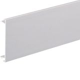Wall trunking lid to BRN width 80mm of PVC in pure white