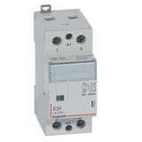 Power contactor CX³ - with 230 V~ coll - 2P - 250 V~ - 63 A - 2 N/O