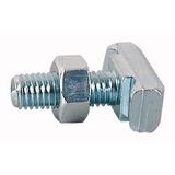 Screw for for anchoring rail M10x30
