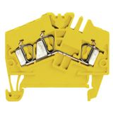 Feed-through terminal block, Tension-clamp connection, 2.5 mm², 800 V,