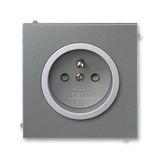 5519M-A02457 73 Socket outlet with earthing pin, shuttered