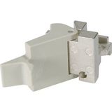 DIN-Power bracket left D20metal no screw