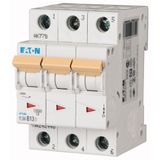 Miniature circuit breaker (MCB), 13 A, 3p, characteristic: B