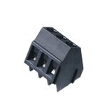 PCB terminal, 5.00 mm, Number of poles: 2, Conductor outlet direction: