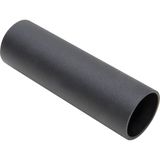 Abdeckung/ Stülpe für E27-Isolierstofffassung, 44x140mm, Farbe: schwarz matt
