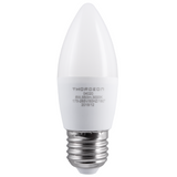 LED Light bulb 8W E27 B35 3000K 550lm THORGEON