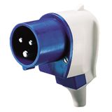 Angled plug, 16A3p6h230V, IP44