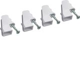 Hollow wall mounting kit, 4 pieces, for FW flush enclosure
