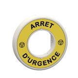 VERL,RING ARRET URGENCE 120VAC ROOD