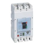 MCCB DPX³ 630 - S2 electronic release - 3P - Icu 70 kA (400 V~) - In 400 A