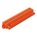 1-conductor female connector CAGE CLAMP® 2.5 mm² orange