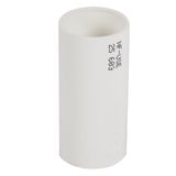 Sleeve for Ø25mm conduits - white RAL9010 antimicrobial