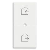 2 half buttons 1M scenario symbol white