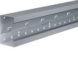 Wall trunking base front mounted BRS 85x130mm lid 80mm of sheet steel 