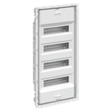 UK648EB Consumer unit , 722 mm x 362 mm x 97 mm, Flush mounting, 48 SU, IP30, Without Door