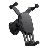Car Air Vent Mount for 5.4-6.7" Smarhphones with Wireless Charging 15W, Black