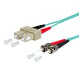 OpDAT patch cord SC-D/2xST OM3, 3.0 m