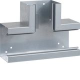 T-piece of base profile for BRS 100x130mm lid 80mm of sheet steel galv