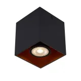 Lucide BIDO - Ceiling spotlight - 1xGU10 - Black